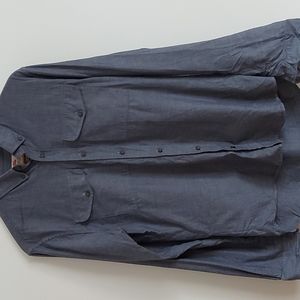 Fjallraven Long Sleeve Button Down Shirt, Comfort Fit, Size M